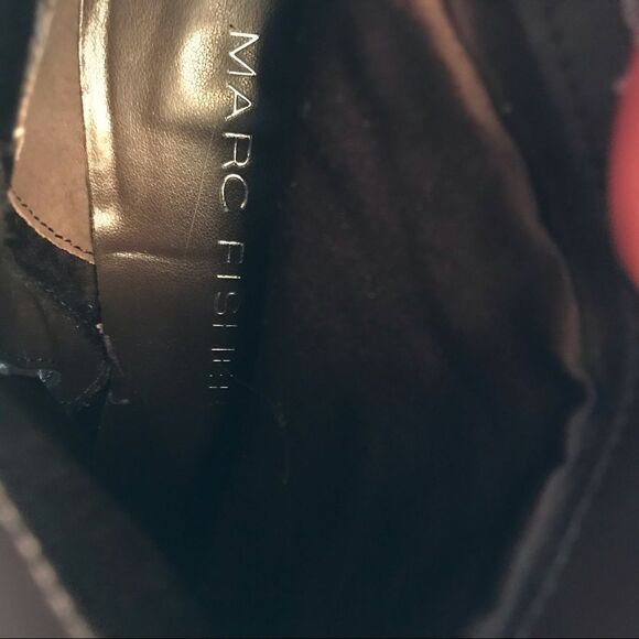 Marc Fisher Vallay 4 Brown Ankle Booties Sz 9 - Picture 5 of 6